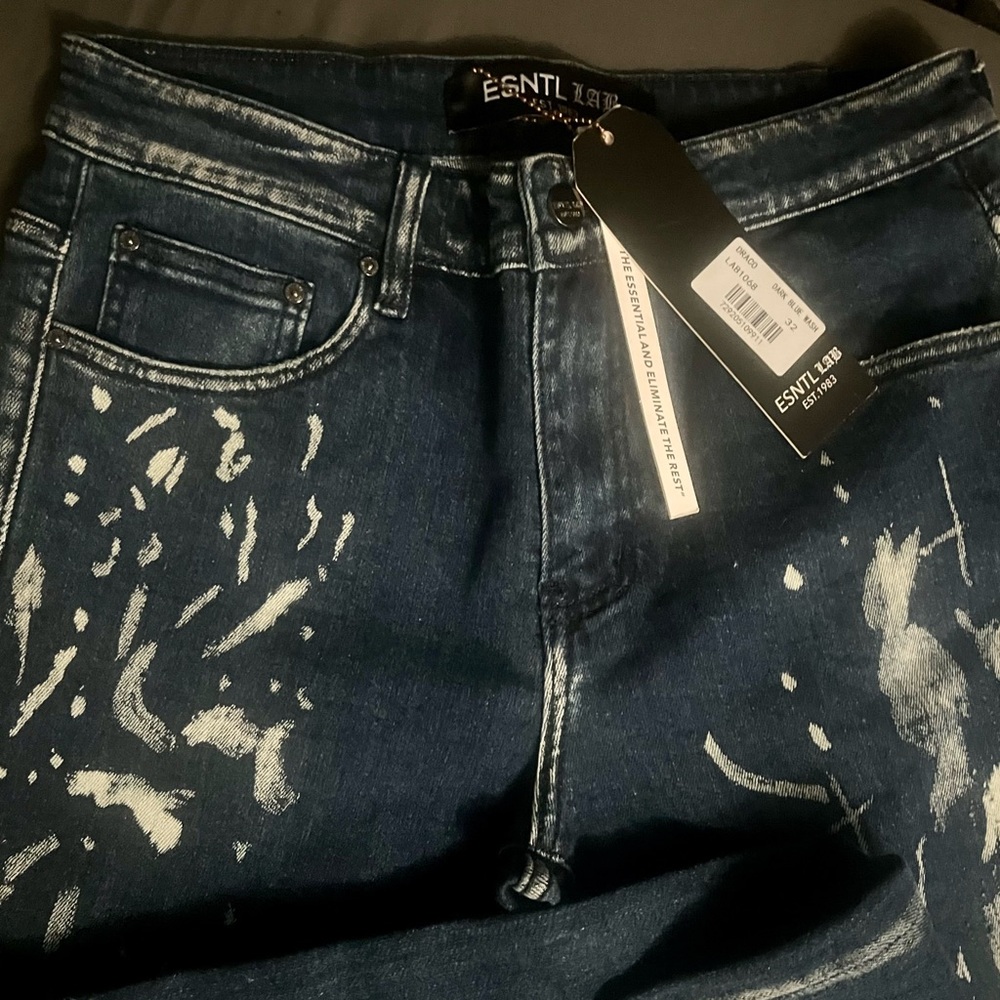 Extra long skinny jeans